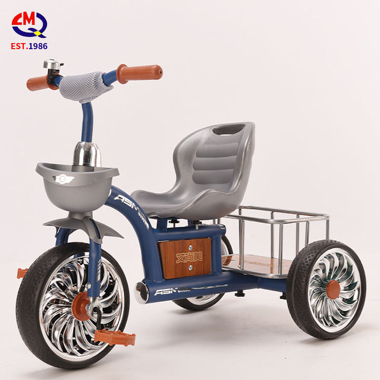 Children Tricycle 3 Wheels Baby Stroller 3 Eva Wheels Push Baby Tricycle Foldable 4 in 1 Baby Tricycle