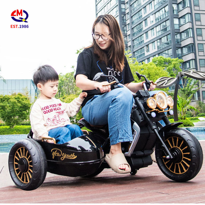 Kids Electric Motorcycle Battery Powered Ride-On Cars for 3-8 Year Old Children