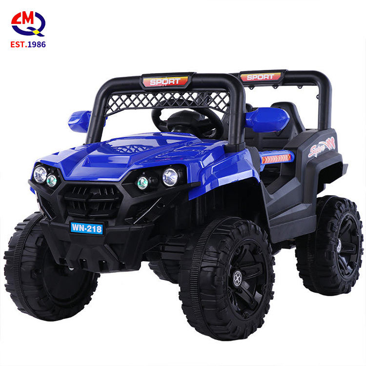 Children's 6 Years Electric Car 2 Seat Four-wheel Drive Kid Rubber Tir ...