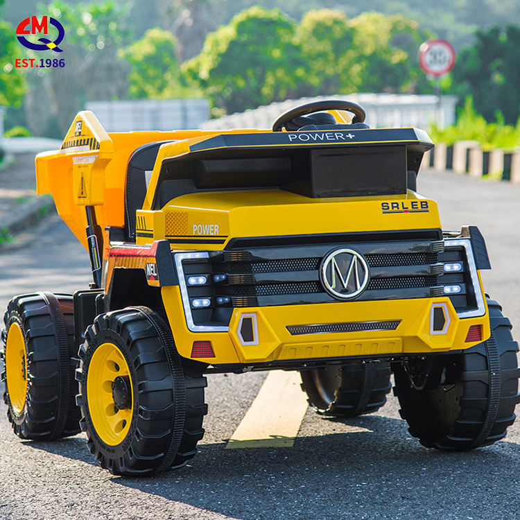 New Model Popular Styles of Children's Electric Toys and Children's Toy Engineering Vehicles with Two Seats