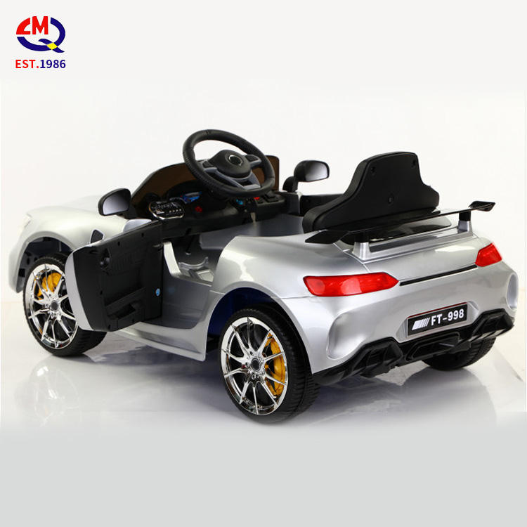 New luxury green battery driving electric toys 2 seat sport cars for big kids ride on car with remote control